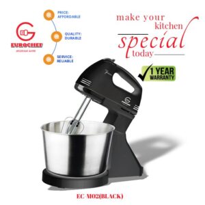 Eurochef EC-M02 7-Speed Handle Mixer with Bowl